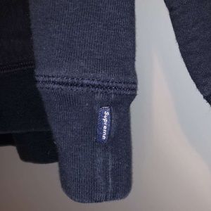 Supreme Chenille Hoodie (Navy)